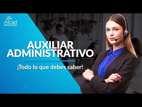 Auxiliar administrativo